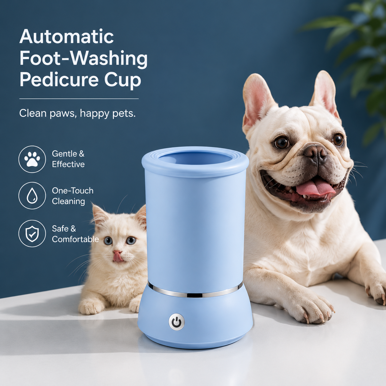 Automatic Pet Paw Cleaner